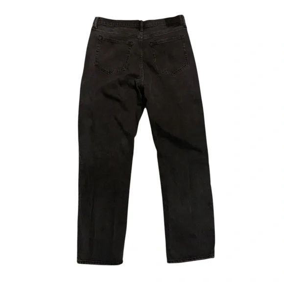 Abercrombie & Fitch Black Straight Leg Jeans - Picture 5 of 6